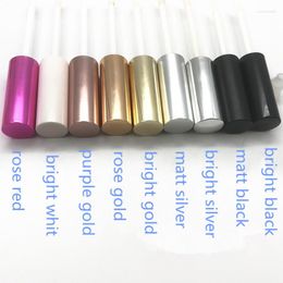 Storage Bottles Wholesale 10ml Empty Lipgloss Tubes Lip Gloss Liquid Lipstick Package Clear Lipblam Containers 16 Colors