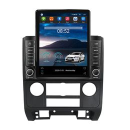 GPS Radio 9 Inch Android Car Video Navigation System for Ford Escape 2007-2012 Head Unit with Bluetooth Rearview Camera USB Wifi