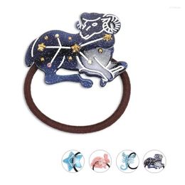 Hair Clips INS Elastic Ties - Animal Shape Holder For Women Girl Fashion Accessory Ornament Thick Rope