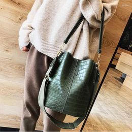 Wallets Crocodile Pattern Crossbody Bags For Women 2022 Luxury Handbags Designer PU Leather Shoulder Tote Bag Sac