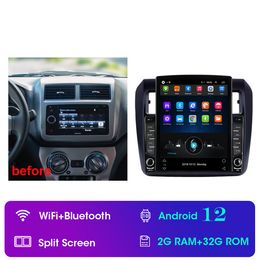 GPS Radio 9 Inch Android Car Video Navigation for 2013-2019 Toyota AGYA/WIGO Auto Stereo with Bluetooth Rearview Camera USB