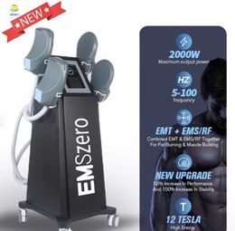 Slimming Beauty Emslim Nova HI-EMT Pro Burn Fat Machine Build Muscles Stimulate Teslasculpt HI-EMT RF 4 Handles Body Shape equipment