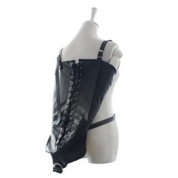Beauty Items Women BDSM Arm Binders Strict PU Leather Bondage Opera Gloves Harness Sleeves Lockable Restraints for Fetish sexy Toys