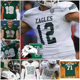 American College Football Wear American College Football Wear 2020 Eastern Michigan EMU Football Jersey NCAA College Dylan Drummond Turan Rush Preston Hutchinson