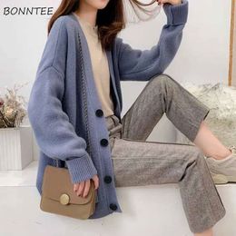 Women's Fur Faux Fur Cardigan Women Spring Autumn Fashion Knitted Loose Korean Style Fairy Sweater Allmatch Warm Single Breasted Casual 220826