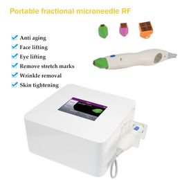 Professional lattice RF Microneedle Fractional RF Machine Wrinkles Stretch Marks Removal Face Microneeding Skin Lifting Shrink Pores