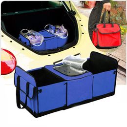 Car Organiser Portable Foldable Trunk Storage Bag Oxford Cloth Box Collapsible Multifunction Stowing Tidying