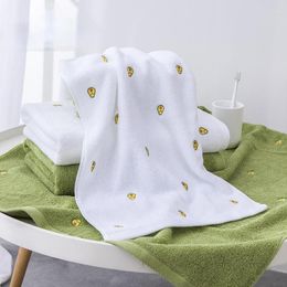 Towel 75x35cm Avocado Style Cotton Face Wash Household Soft Absorbent Microfiber Bath Towels