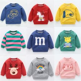 Hoodies Sweatshirts For Boy Childrens Clothing Unicorn Christmas Tops Girls Kids Costume Undefined Baby Clothes 220827