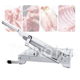 Manual Meat Bone Cutter Machine Lamb Chop Pork Chop Guillotine Kitchen Cutting Tool