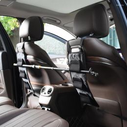 Car Organizer 2022 2Pcs Fishing Rod Holder Carrier For Vehicle Backseat Seat 3 Pole Belt Strap Saver Holds