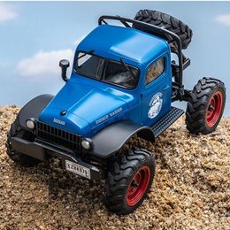 Electric RC Car FMS 1 24 POWER WAGON FCX24 RC Crawler Model Buggy 220829