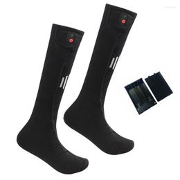 Sports Socks Heated Electric Heating Rechargeable Cold Weather Thermal Comfort Keep Foot Warm Sport