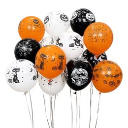 Party Decoration Other Event Party Supplies 10pcs Halloween Christmas Balloons Latex Balloon Pumpkin Skeleton Halloween Party Decoration Festival Balloons