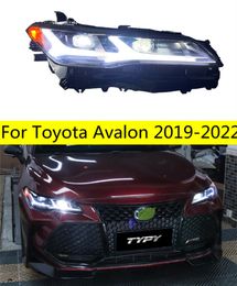 Car Headlights LED for Toyota Avalon 20 19-2022 High Beam Front Lamp LED Turn Signal Headlight Day Running Lights