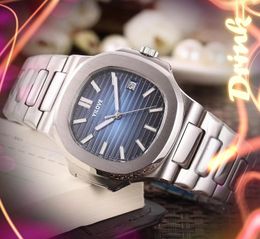 Popular Square Dial Designer Mens watches 39MM Automatic Mechanical 2813 Movement Luminous 904L Full Stainless Steel Self-wind President Luminous Wristwatch