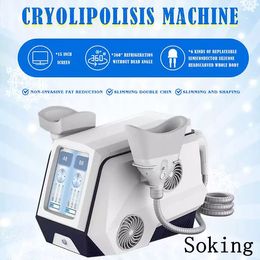 Vacuum Suction Cool Body Sculpting Cryotherapy Slimming Fat Removal Fat Freezing Body Shaping Cryolipolysis Machine Can Work Together At The Same Time