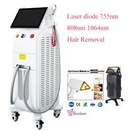 Hair removal machine 755 808 1064nm waves Germany laser bar no hair Whole body area lazer diode 3500W high power CE approved fast delivery