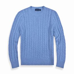 Sweater Mens Crew Mile Mile Wile Polo Classic Sweaters Knit Cotton Casualwarm Sorto de jumper Pullover Jumper