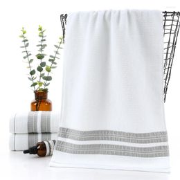 Towel Drop 2pcs/set Luxury 100% Cotton Men Face Linge De Toilette Soft Brand Home Terry