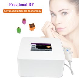 NEW heat Fractional Microneedling RF Beauty Equipment Radio Frequency Wrinkle Remover Skin Tightening AntiAging Facial Machine