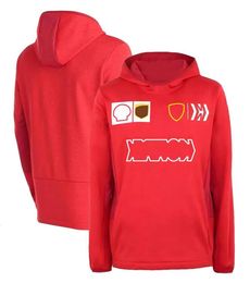 f1 team uniform men's long-sleeved sports car fan hoodie new racing series sweater