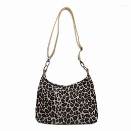 Evening Bags Leopard Messenger Bag Women Sacos Crossbody Small Sac Bandouillere Femme Sling Shoulder Handtassen Dames Ladies Side