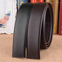 Belts 100%cowskin Leather Designer Quality Automatic Buckle Business Belt Body Luxury Strap Ratchet Fomal No