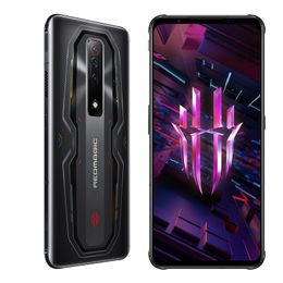 Original Nubia Red Magic 7S 7 S 5G Mobile Phone Game 128GB 256GB 512GB ROM Octa Core Snapdragon 64.0MP Android 6.8" AMOLED Large Screen Fingerprint ID Face Smart Cellphone