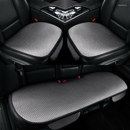 Car Seat Covers Cover Front Rear Breathable Cloth Cushion Protector Mat Pad Universal Skin-Friendly Feel Auto Interior Truck SUV Van