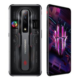 Original Nubia Red Magic 7S 7 S 5G Mobile Phone Game 128GB 256GB 512GB ROM Octa Core Snapdragon 64MP 4500mAh Android 6.8" Large Screen Fingerprint ID Face Smart Cellphone