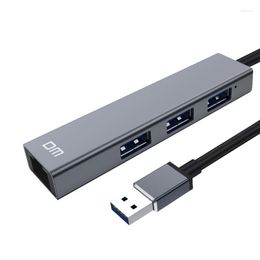 Port USB2.0 High Speed HUB With 100mbps Ethernet CHB011 Support 1TB HDD