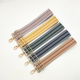 Strap For Bags Shoulder Straps For Bag Decorative Colour Arrow Adjustable Handbag Hanger Purse Belt Handles