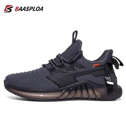 Dress Shoes Baasploa Men Lightweight Nonslip Sneakers Casual Breathable Running Tenis Luxury Fashion Loafers Male Gym 220829