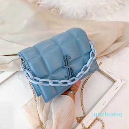 Evening Bags HBP Fashion Bags high quality ladies fashion shoulder bag classic leather plastic chain handbags