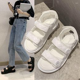 Sandals Designer Thick Women Light Platform Walking Shoes Leisure Pumps Female Back Strappy Slippers