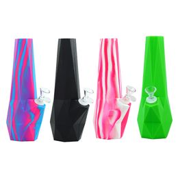 hookahs unbreakable silicone portable Smoking water pipe diamond