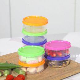 Storage Bottles 85cm Reusable Mini Plastic Food Boxes Containers Snack Nut Fruit Organiser Kitchen Accessories Box Set With Lids