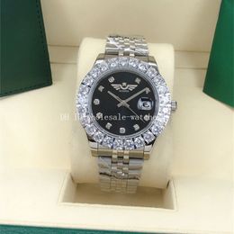 5 Stlye Watches Big Diamond Bezel 43mm Datejust 126234 126333 126334 President black Dial 2813 Movement Mechanical Automatic Mens Watch Men's Wristwatches