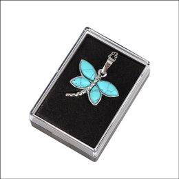 Pendant Necklaces Dragonfly Alloy Pendant Men And Women Fashion Simple Temperament Dress Wild Jewellery Drop Delivery 2021 Dhseller2010 Dhjzu