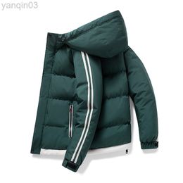 Men's Jackets Men Hooded Winter Coats Down 8XL Casual Jaquetas New Fashion Male Slim Fit Thicker Warm Parkas Good Quality L220830