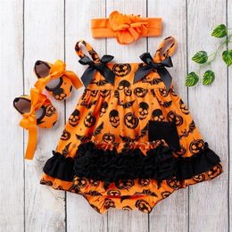 Clothing Sets Baby Swing Top Rose Baby Girls Clothing Set Summer Style Infant Ruffle Outfits Christams Gifts born Girl Clothes 220830