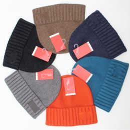 Cappelli invernali per donna Uomo Lettere Ricamo Cappello lavorato a maglia Ragazze Autunno Cappellino femminile Cofano Unisex Caldo Cappello a cuffia solido