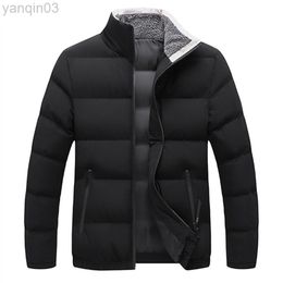 Jackets masculinos 2022 Novo chegada de inverno moda parka menthick quente masculino clássico macho à prova de vento Com tamanho completo m-4xl l220830