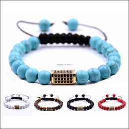 Beaded Strands Best Selling 10Pc/Set 8Mm Handmade Custom Beads Weave Friends Bracelet For Fashion Yiwu Jewellery Drop Deli Dhseller2010 Dhr5W