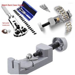 Watch Repair Kits Adjustable Tools Screw Back Remover Wrench Three-jaw Case Opener Band Strap Link Pin