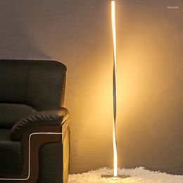 Floor Lamps Modern Design Lamp For Living Room Bedroom Bedside Standing Home Decor Light Fixtures Indoor Lighting