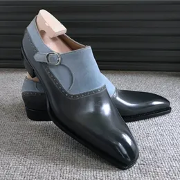 Mocassini Scarpe da uomo PU Slip-on con frange Retro Scarpe eleganti da sposa nuove Moda Comodo classico AD158