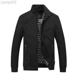 Men's Jackets 7XL Men Slim Business Casual New Spring Autumn Thin Fashion Male Outfit Loose Solid L220830