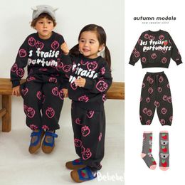 Special Occasions Children's Sweatshirts Autumn Cartoon Cotton Cute Girls Pullovers Youth Clothing 220830